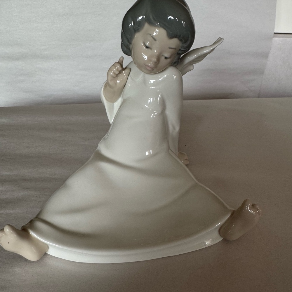 Lladro Angel Sculpture set of three